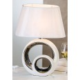 Stolní lampa keramická Circle 48 cm