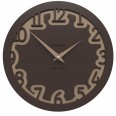 Designové hodiny 10-002 CalleaDesign (více barevných verzí) Barva čokoládová - 69