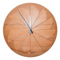 Dřevěné nástěnné hodiny A-0010 IdealWood 40cm