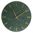 Nástěnné hodiny Mramor, 30 cm, zelená, zelená