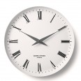 Nástěnné hodiny HK, Melaminové, 26 cm, bílá