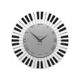 Designové hodiny 51-10-2 CalleaDesign 45cm (více barev) Barva šedostříbrná - 2
