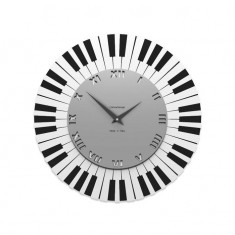 Designové hodiny 51-10-2 CalleaDesign 45cm (více barev) Barva šedostříbrná - 2