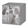 Úložný box Beta 1, 32 cm, City, šedá