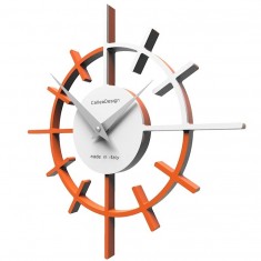 Designové hodiny 10-018 CalleaDesign Crosshair 29cm (více barevných verzí) Barva béžová (tělová) - 23