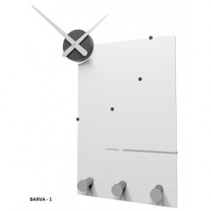 Designové hodiny 10-130 CalleaDesign Oscar 66cm (více barevných verzí) Barva bílá - 1
