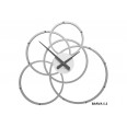 Designové hodiny 10-215 CalleaDesign Black Hole 59cm (více barevných verzí) Barva stříbrná - 2