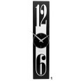 Designové hodiny 10-026 CalleaDesign Thin 58cm (více barevných verzí) Barva fuchsiová (starorůžová) - 72