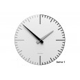 Designové hodiny 10-025 CalleaDesign Exacto 36cm (více barevných verzí) Barva stříbrná - 2