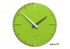 Designové hodiny 10-025 CalleaDesign Exacto 36cm (více barevných verzí) Barva zelené jablko - 76