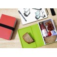 Svačinový box BLACK-BLUM Lunch Box Book, červený