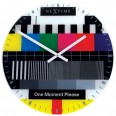 Designové nástěnné hodiny 8802 Nextime Small Testpage 30cm