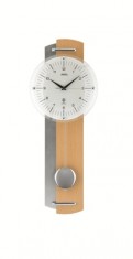 Kyvadlové nástěnné hodiny 5244/18 AMS řízené rádiovým signálem 59cm