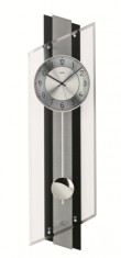 Kyvadlové nástěnné hodiny 5219 AMS řízené rádiovým signálem 84cm