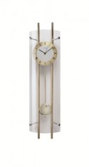 Kyvadlové nástěnné hodiny 5227 AMS řízené rádiovým signálem 67cm