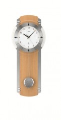Kyvadlové nástěnné hodiny 5245/18 AMS řízené rádiovým signálem 58cm