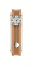 Kyvadlové nástěnné hodiny 5259/18 AMS řízené rádiovým signálem 66cm