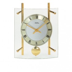 Stolní kyvadlové hodiny 137 AMS 23cm
