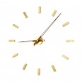 Designové nástěnné hodiny Nomon Tacon 12N Gold 100cm