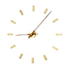 Designové nástěnné hodiny Nomon Tacon 12N Gold 100cm