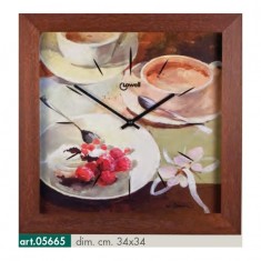 Originální nástěnné hodiny 05665 Lowell Prestige 34cm