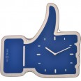 Designové nástěnné hodiny 3072bl Nextime Facebook Like 42cm