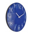 Designové nástěnné hodiny 3077bl Nextime 3D 39cm