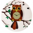 Dětské nástěnné kyvadlové hodiny 8169 Nextime Sova 43cm