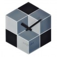 Designové nástěnné hodiny 8171 Nextime Cubic 38x43cm