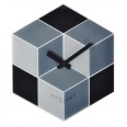 Designové nástěnné hodiny 8171 Nextime Cubic 38x43cm