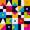 Puzzle Signale 500 dílků, 50x50 cm, více barev