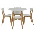 Jídelní židle dřevěná Corby (SET 2 ks)