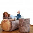 Lavice / sofa Forest, 120 cm, hnědá