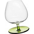 Houpací sklenice SAGAFORM Rocking Brandy Glass, 2ks, zelené