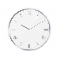 Designové nástěnné hodiny 5423WH Karlsson 40cm