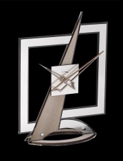 Designové stolní hodiny I182GRA IncantesimoDesign 37cm