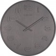 Designové nástěnné hodiny 3095gs Nextime Wood Wood Big 53cm