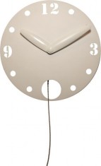 Designové nástěnné kyvadlové hodiny 3102 Nextime Waggle 60cm