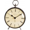 Designový stolní budík 5197zw Nextime Charles 18cm