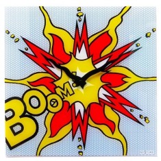 Designové nástěnné hodiny 8173 Nextime Boom 43cn