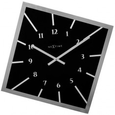Designové nástěnné hodiny 8176zw Nextime Off Balance 61cm