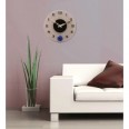 Designové nástěnné kyvadlové hodiny 8635 Nextime Milano Color 35cm