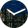 Designové nástěnné luminescenční hodiny 8819 Nextime New York 30cm