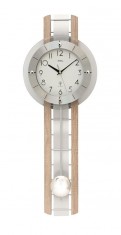 Kyvadlové nástěnné hodiny 5282 AMS řízené rádiovým signálem 68cm