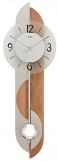 Kyvadlové nástěnné hodiny 7295 AMS 69cm