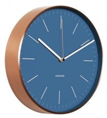 Designové nástěnné hodiny KA5507BL Karlsson 28cm