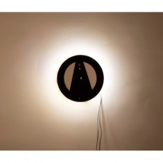 Samostatné podsvětlovací LED těleso pod nástěnné hodiny 3094