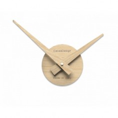 Designové hodiny 10-311 natur CalleaDesign (více dekorů dýhy) Design bělený dub - 81
