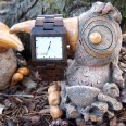 Dřevěné hodinky Waci
