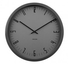 Designové nástěnné hodiny KA5612BK Karlsson 44cm
